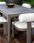 Bolster Back - Outdoor Dining Chair