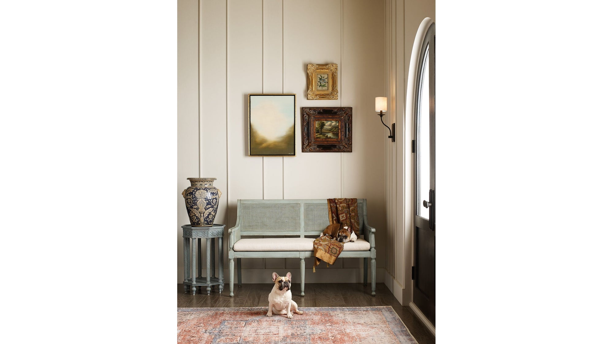 Charleston - Bench - Light Blue