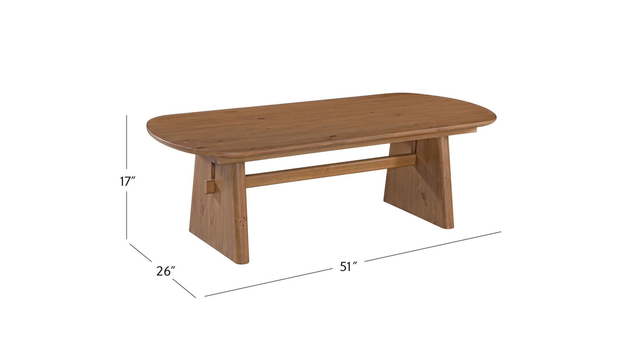 Knox - Coffee Table - Natural Pine