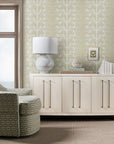 Melange - Bar None Credenza - White