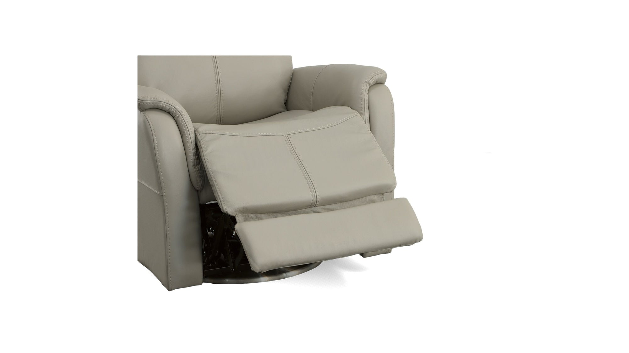 View - Power Swivel Recliner With Power Headrest