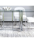 Sophia - Dining Table - Silver