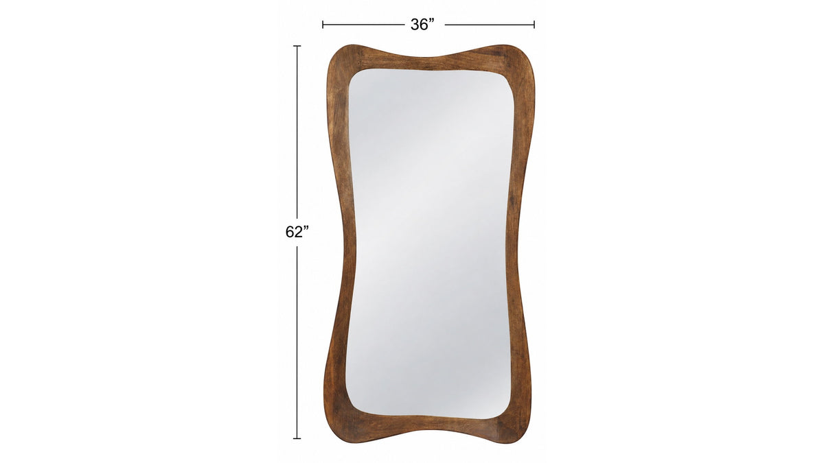 Penelope - Wall Mirror - Brown