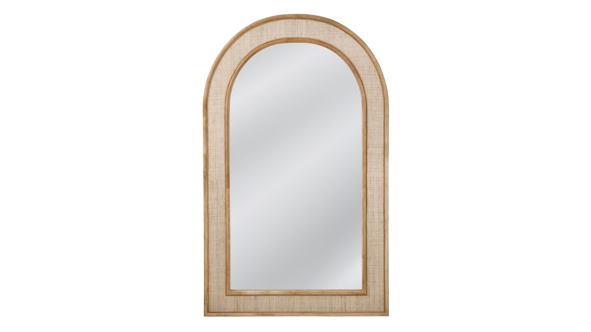 Anna - Floor Mirror - Light Brown
