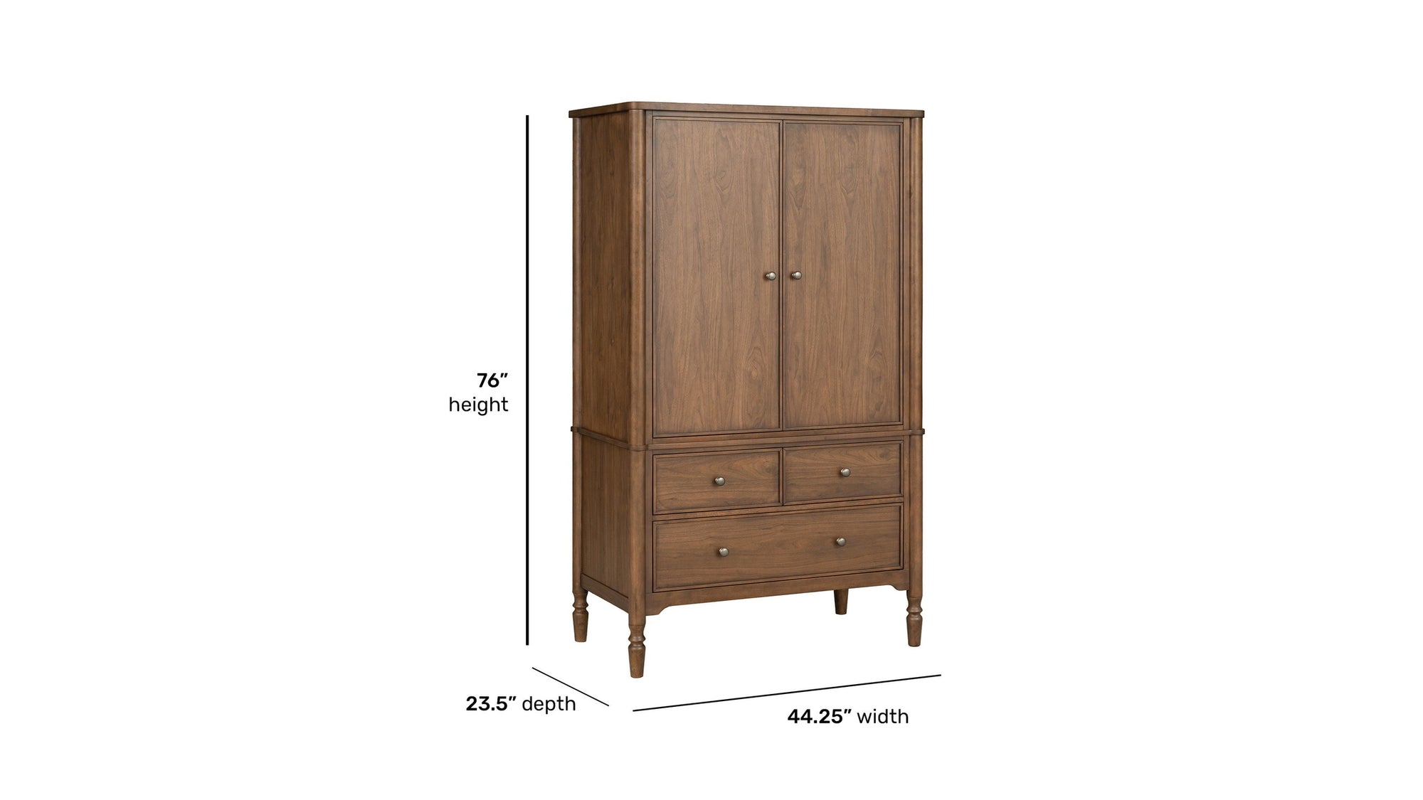 Azalea - Armoire - Walnut