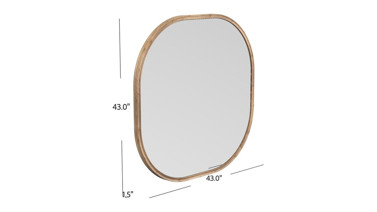 Richards - Wall Mirror - Brown