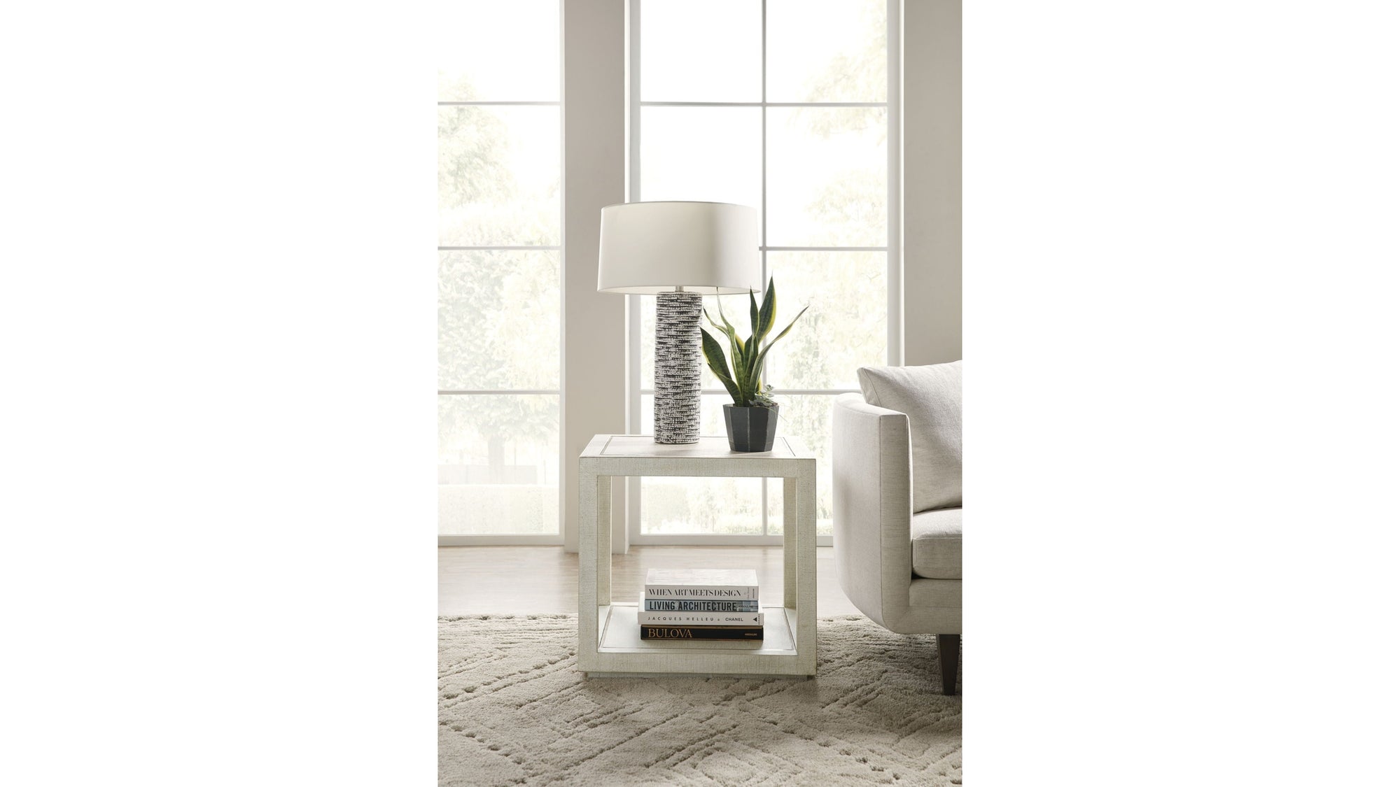 Cascade - End Table - Beige