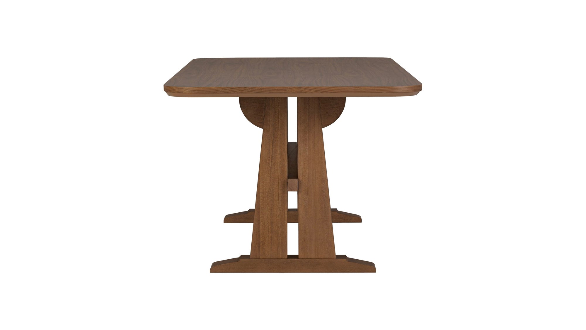 Lincoln - Rectangular Dining Table - Brown