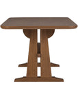 Lincoln - Rectangular Dining Table - Brown