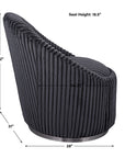 Crue - Fabric Swivel Chair