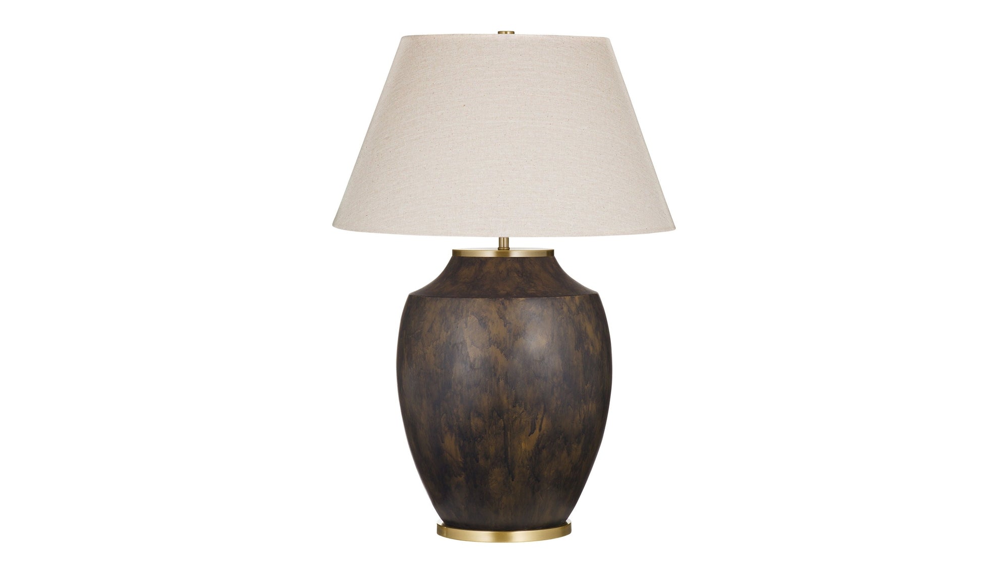 Ashe - Table Lamp - Brown - Brown