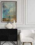 Vista Grande - Framed Desertscape Print - Dark Brown