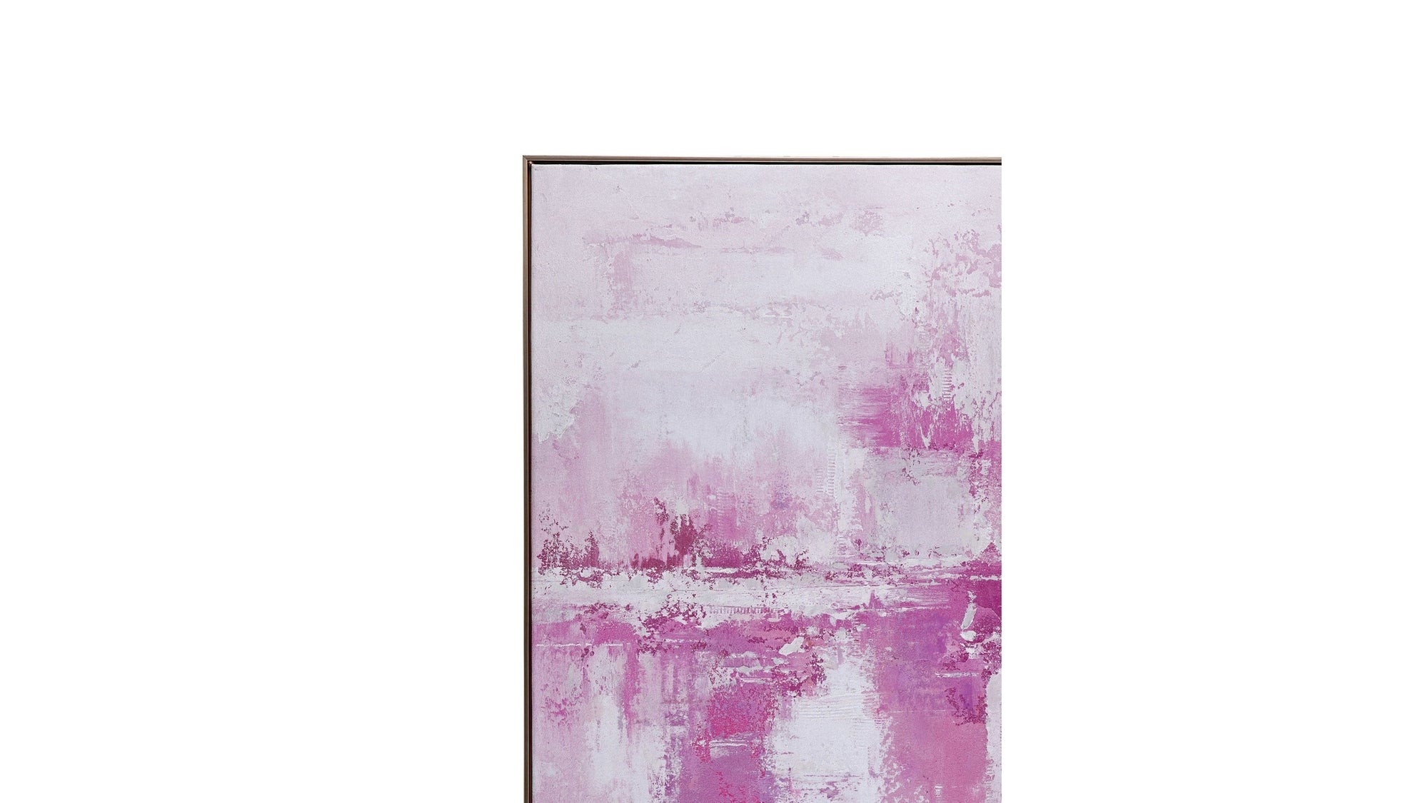 Settled Canvas Art - Pink
