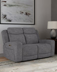 Ridge - Power Reclining Loveseat With Console And Power Headrests