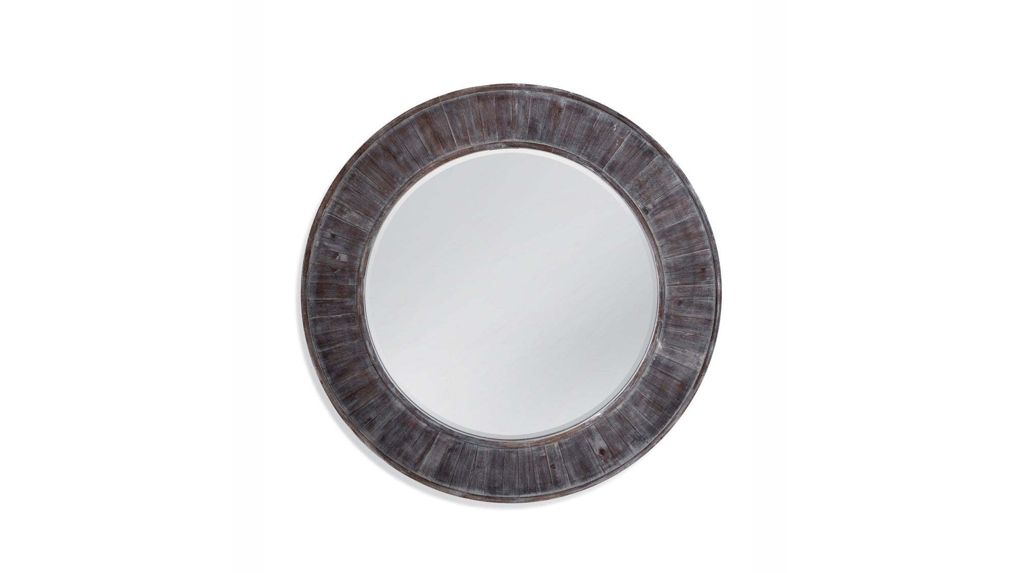 Hunter - Round Mirror - Brown