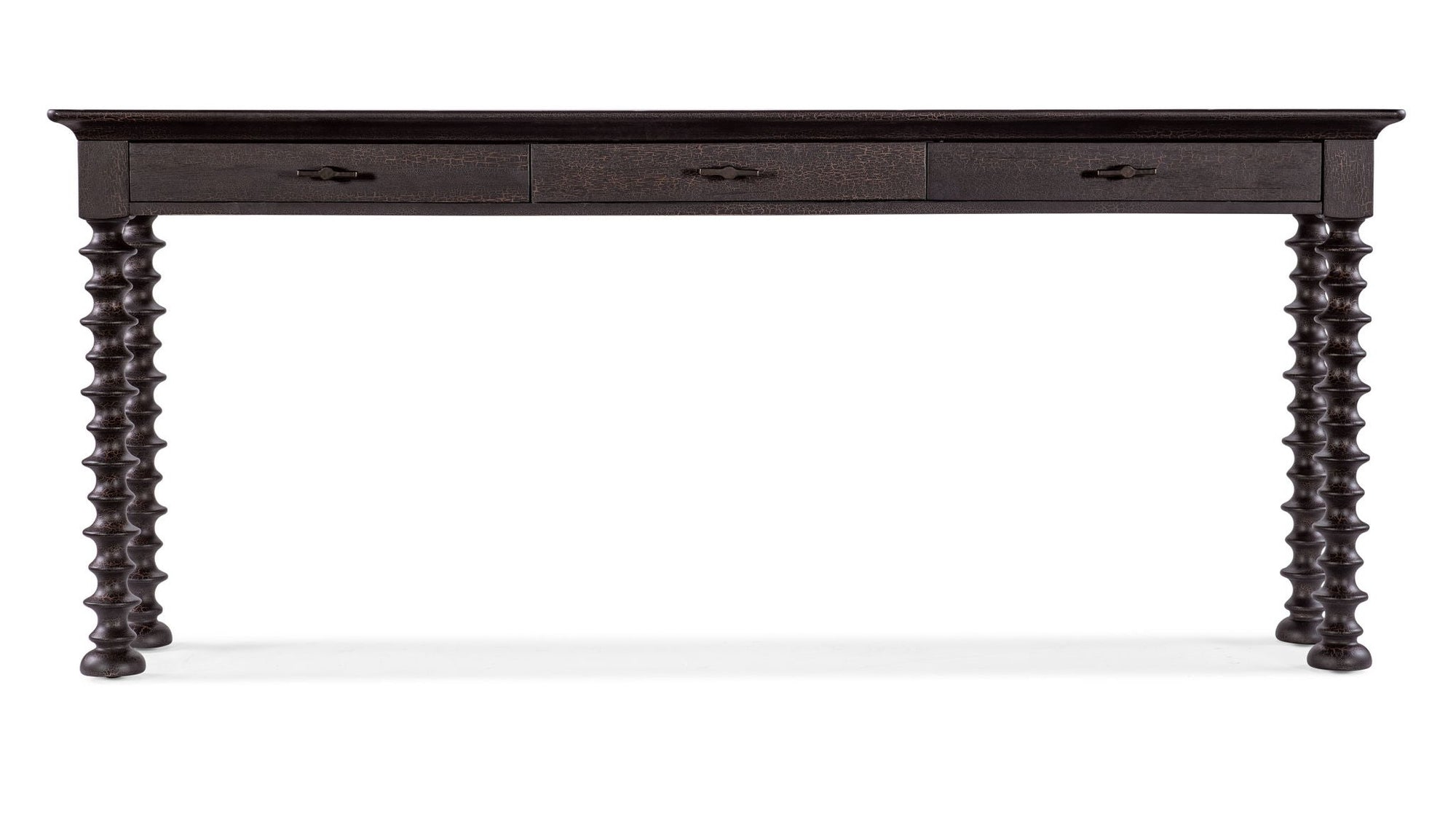 Big Sky - Turned Leg Sofa Table - Black