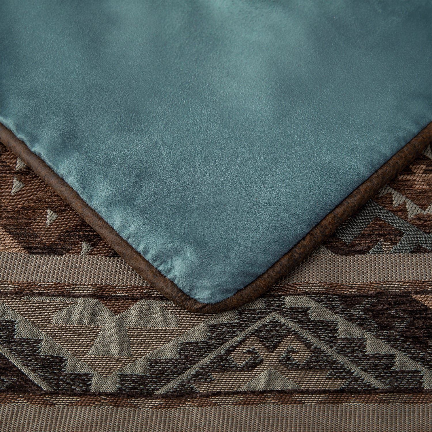Rio Grande - Full Duvet Cover Set (Set of 7) - Brown