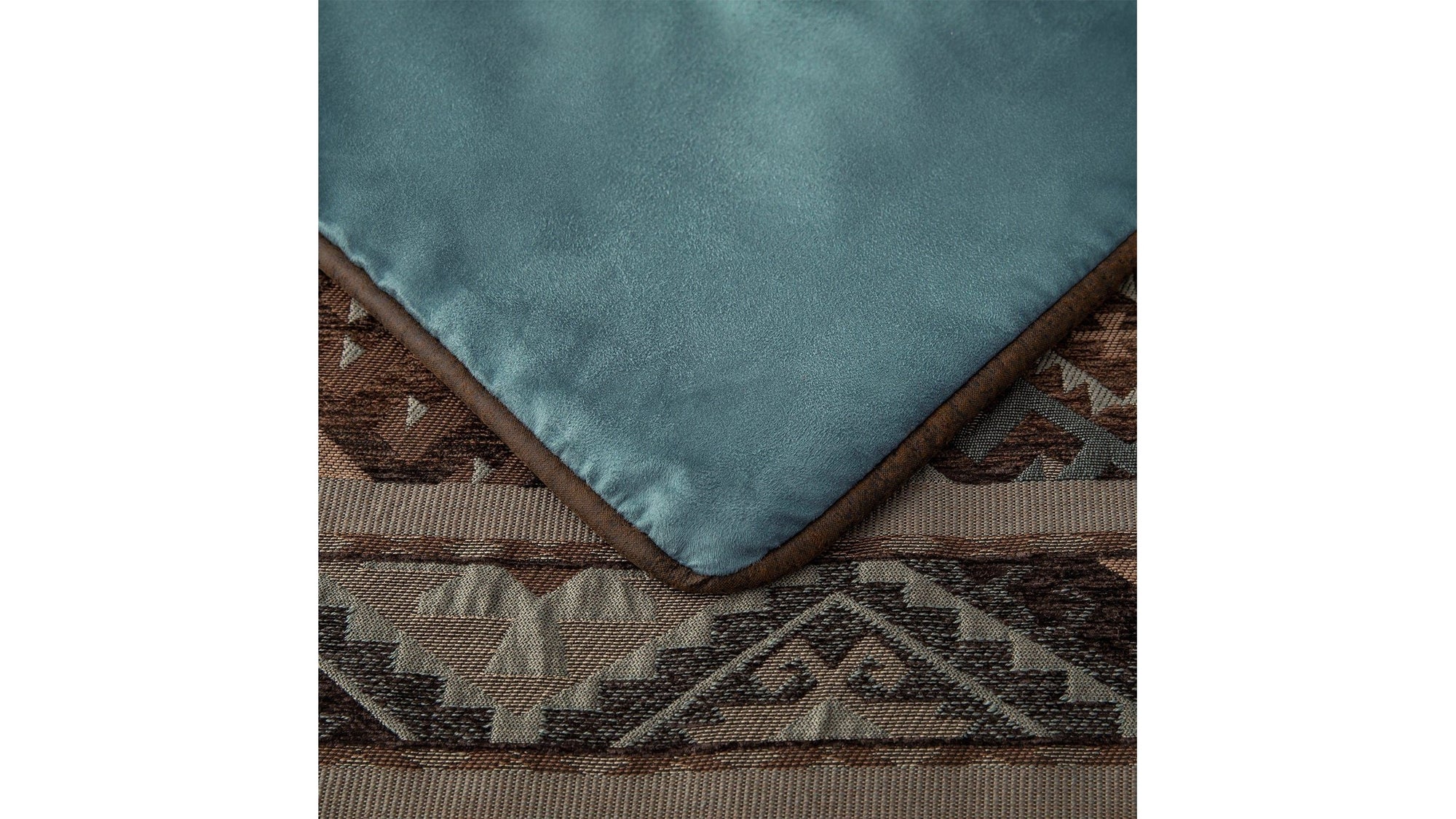 Rio Grande - Twin Duvet Cover Set Set of 5 - Brown