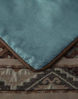 Rio Grande - Twin Duvet Cover Set (Set of 5) - Brown