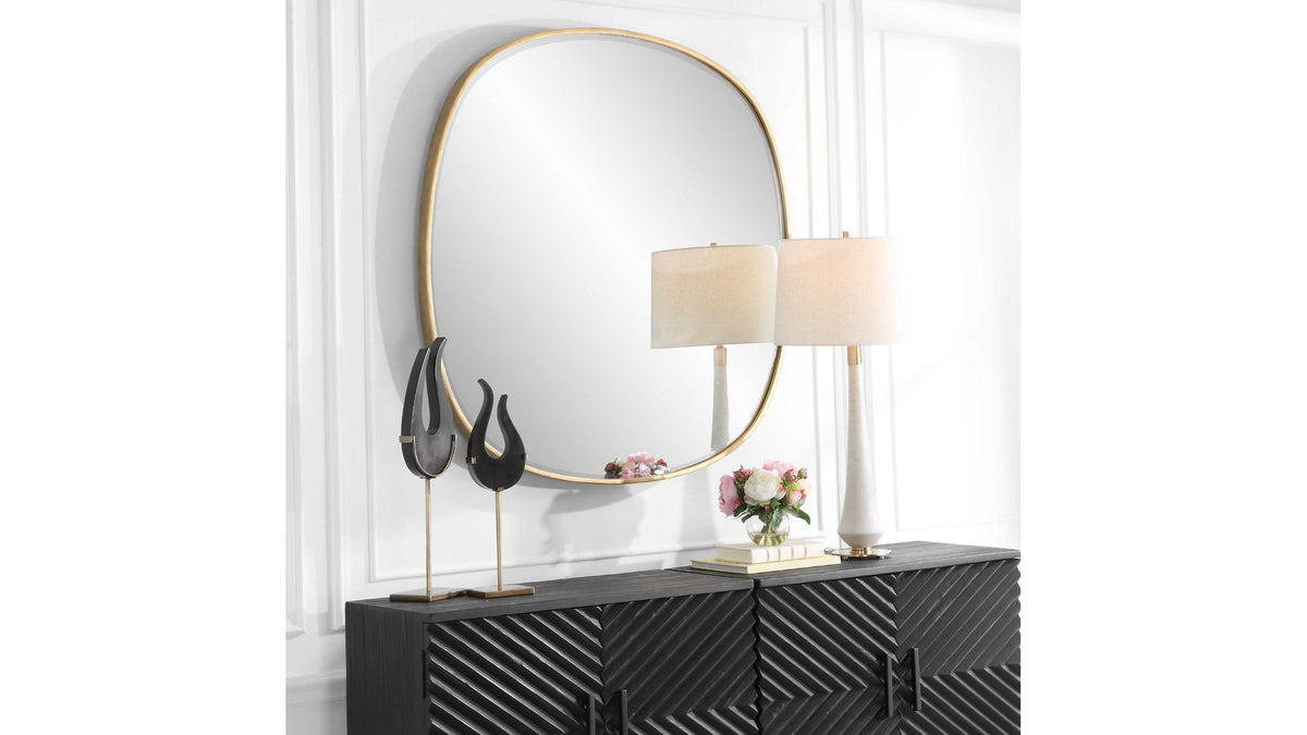 Webster - Mirror - Antique Gold