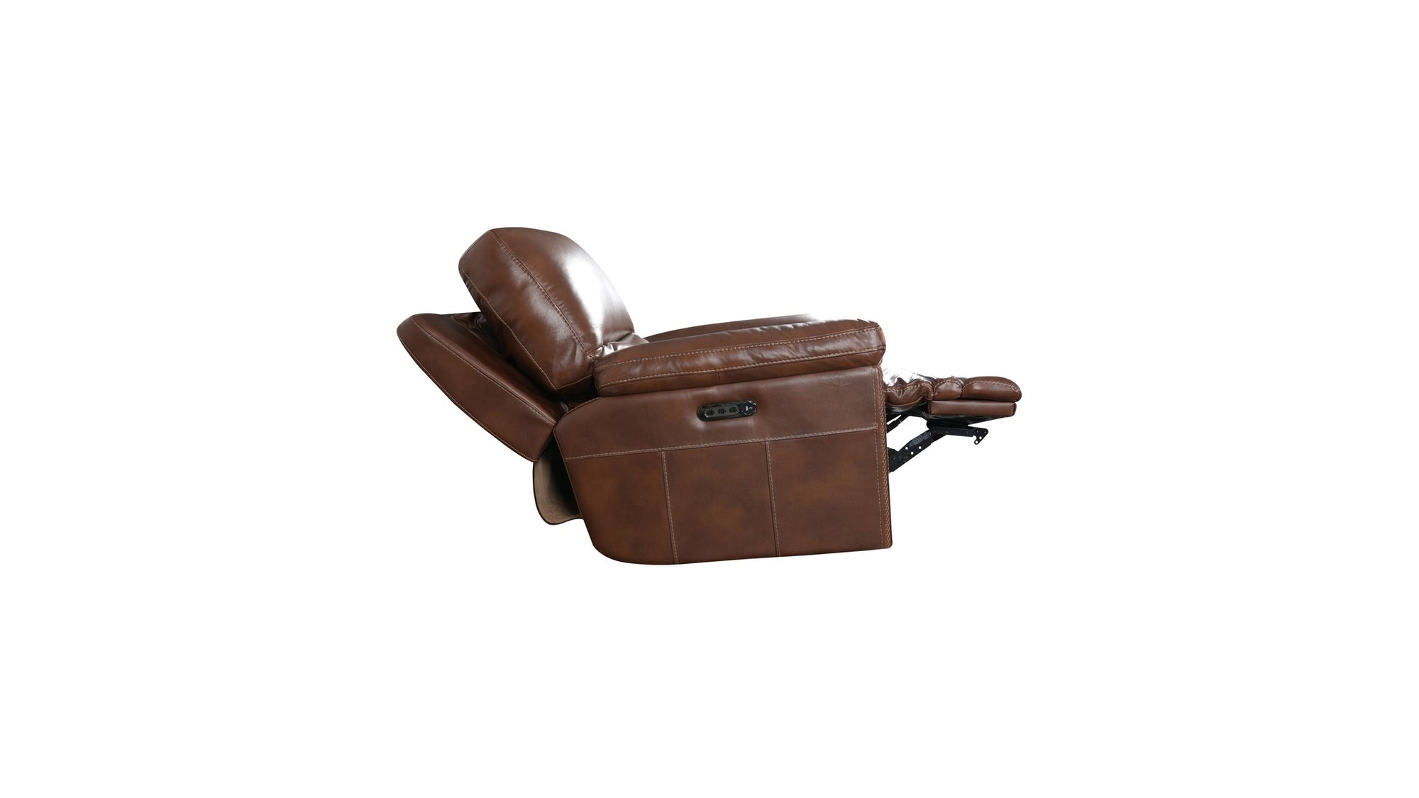 David - Power Gliding Recliner With Power Headrest & Lumbar - Pecan