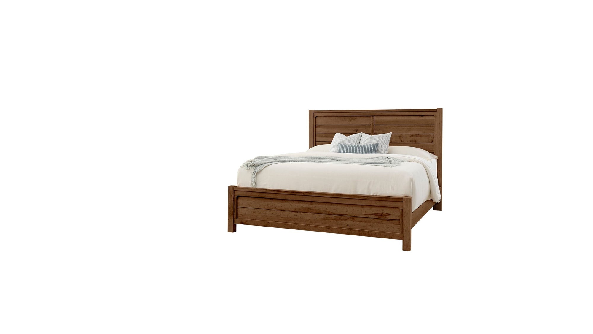 Cool Rustic - Plank Bed - Amber