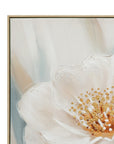 Framed Canvas Radiant Petals - Natural