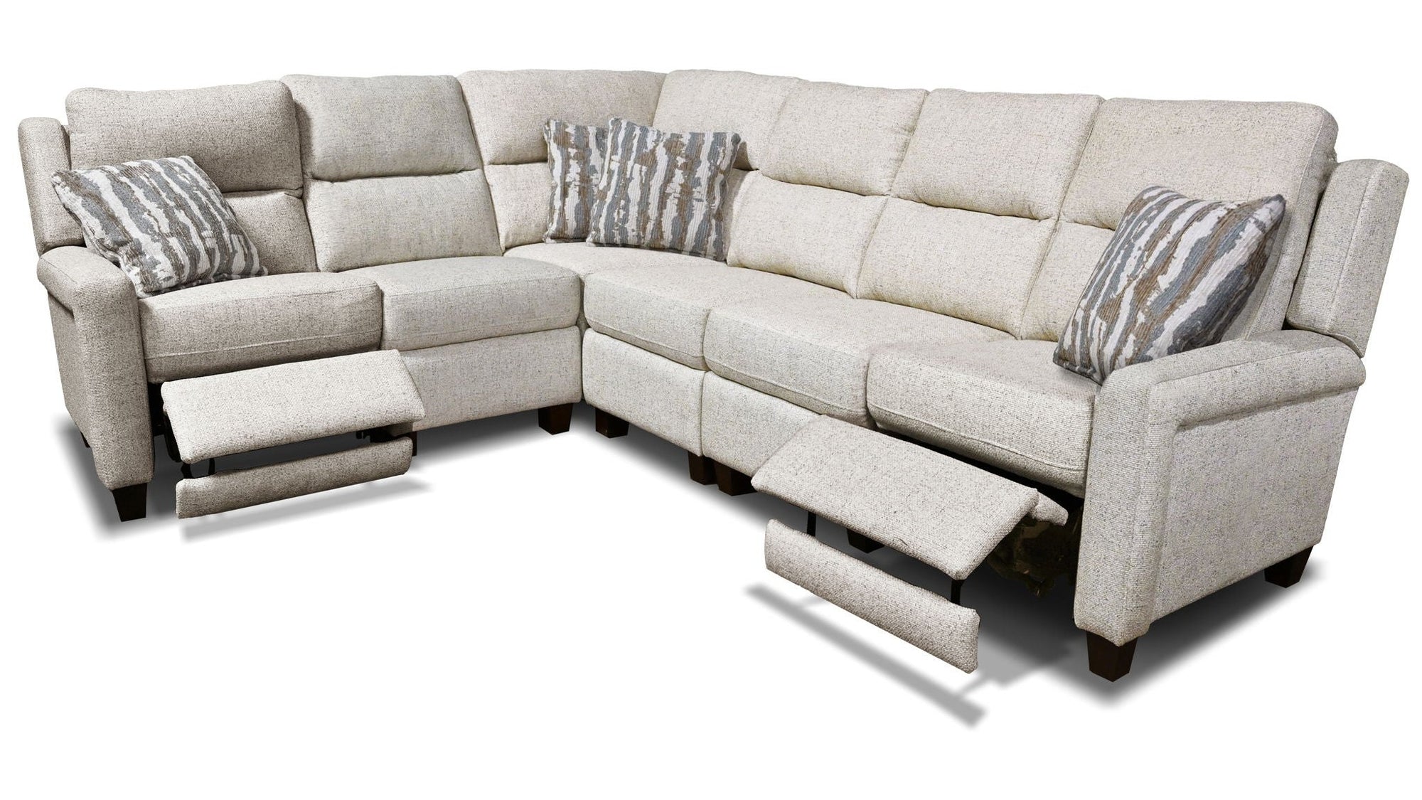 EZ Motion - EZ4F00H - Reclining Sectional With Articulating Headrest