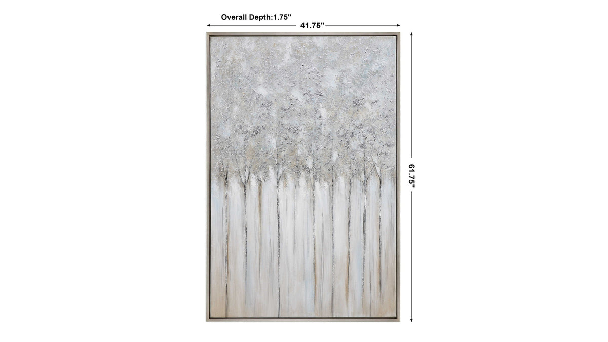 Strength In Numbers - Abstract Art - Beige