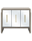 Lansing - Server - Cerused Gray Oak