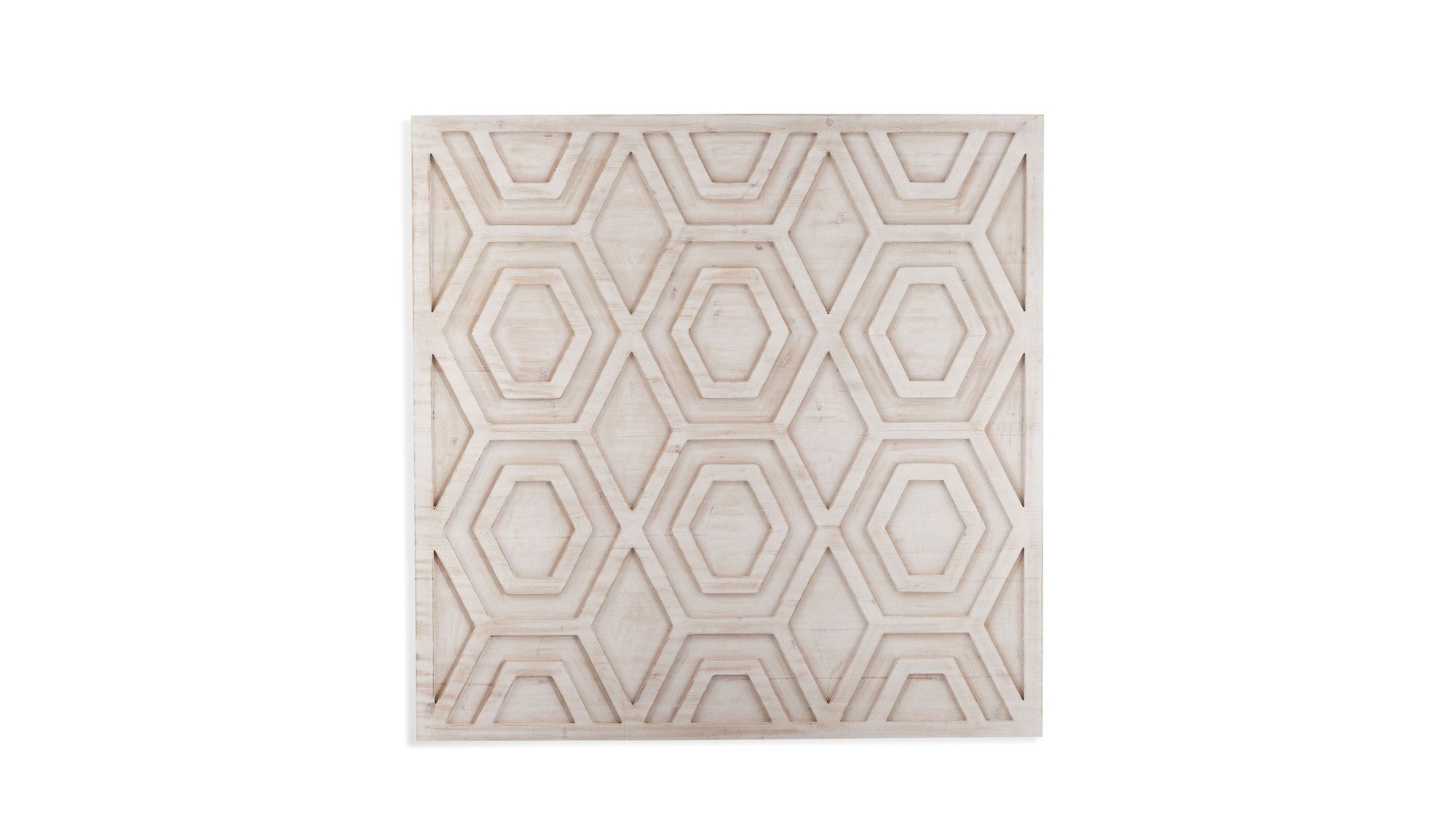 Geometric Wall Hanging - Beige