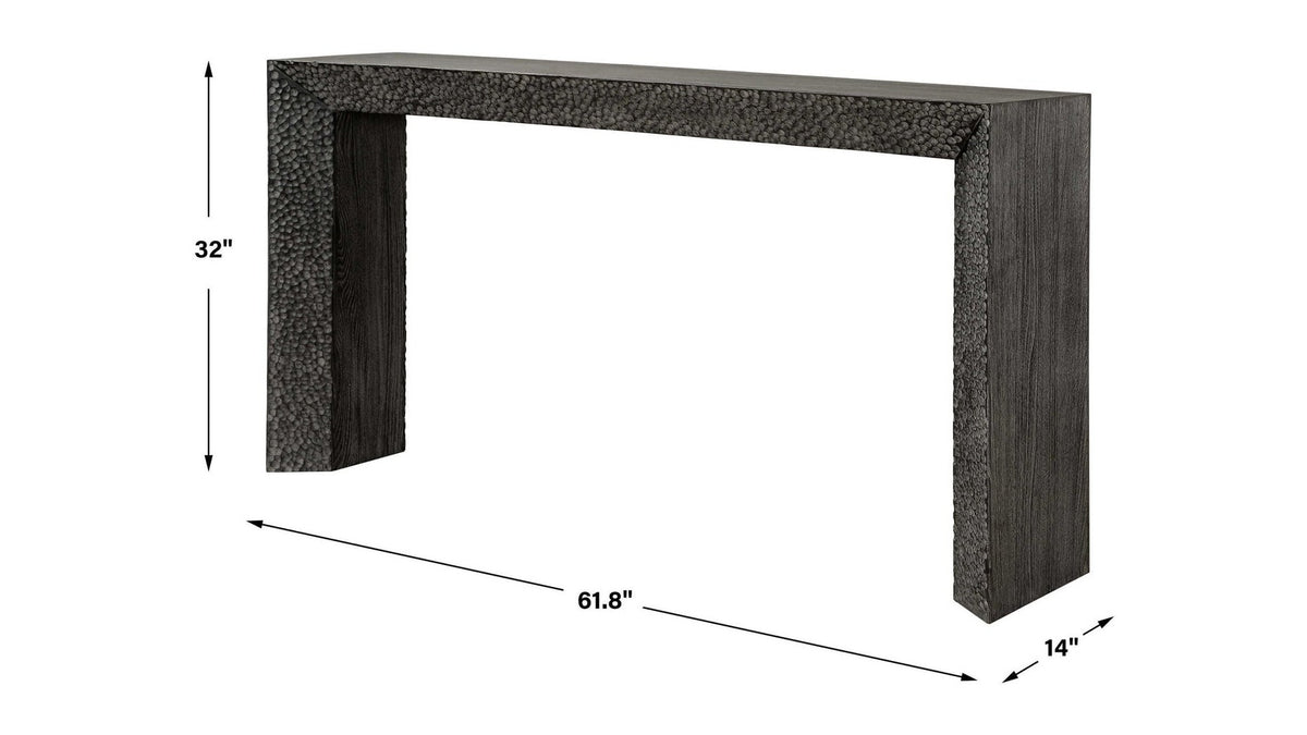 Thoreau - Ebony Console Table
