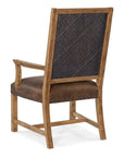 Big Sky - Host Chair Set of 2 - Dark Brown