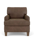 Moxy - Fabric Chair, T-Shaped Seat Cushion, Rounded Mailbox Arms