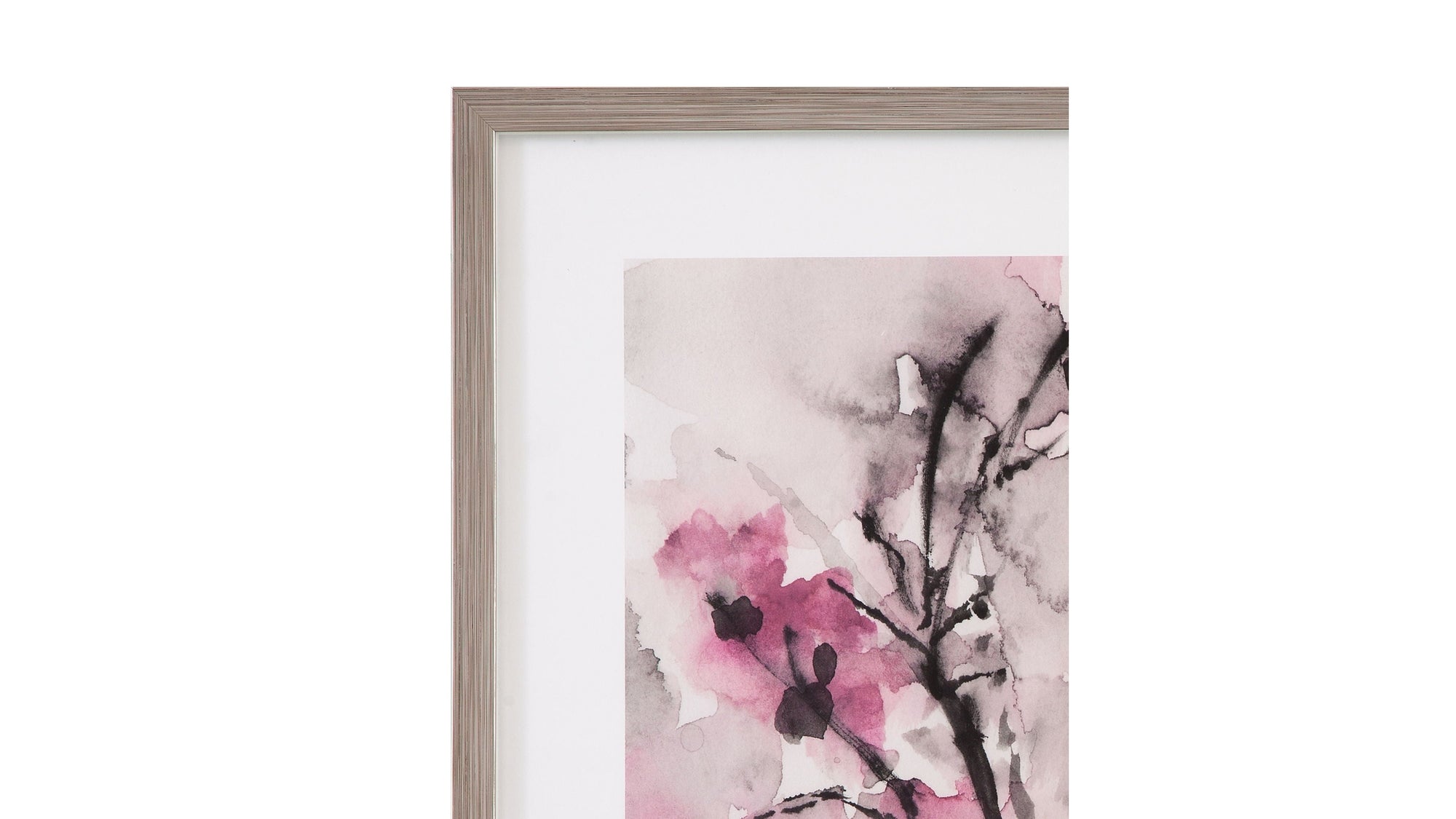 The Blossoms I Framed Print - Pink