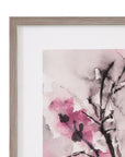 The Blossoms I Framed Print - Pink