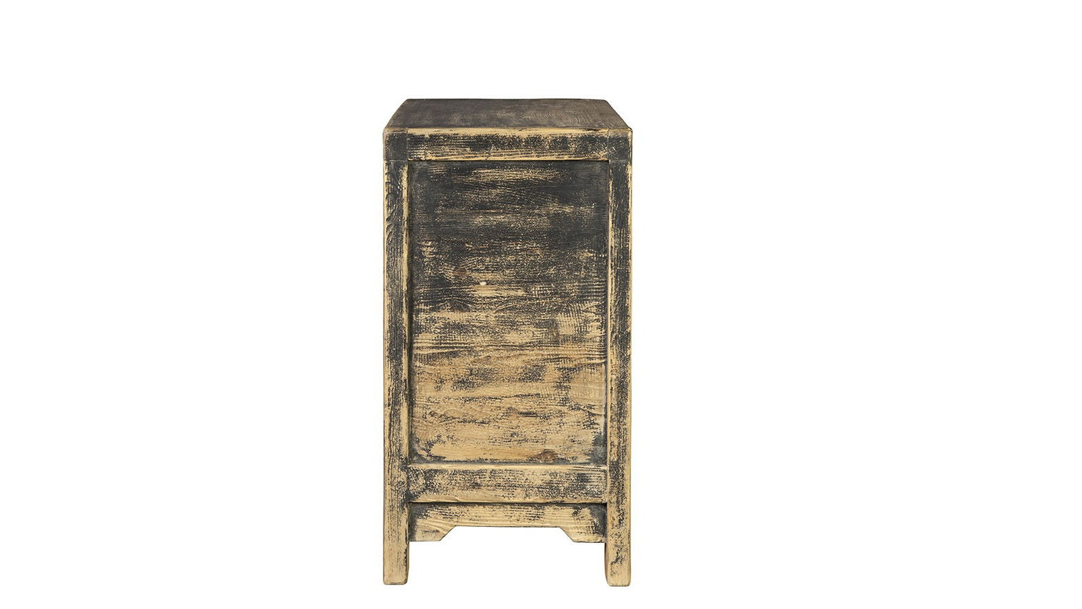 Sutherlind - Cabinet - Dark Gray / Light Brown