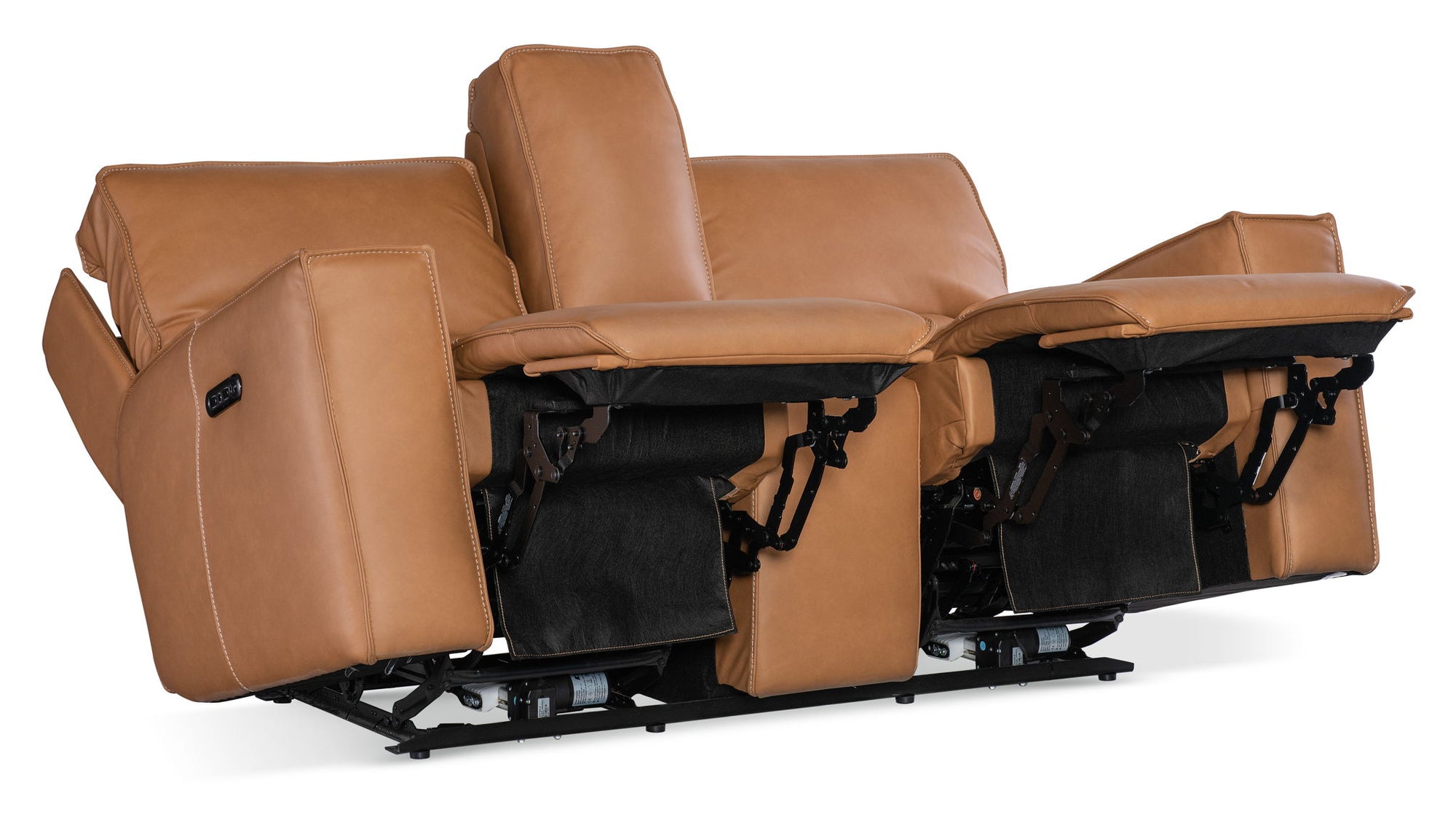 MS - Miles Zero Gravity Console Loveseat With Power Recline &amp; Power Headrest
