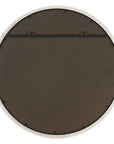Crystalline - Round Mirror - White