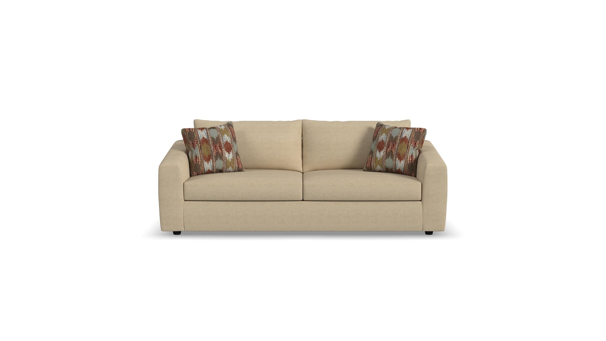 Chevy - Leather Sofa - Brown
