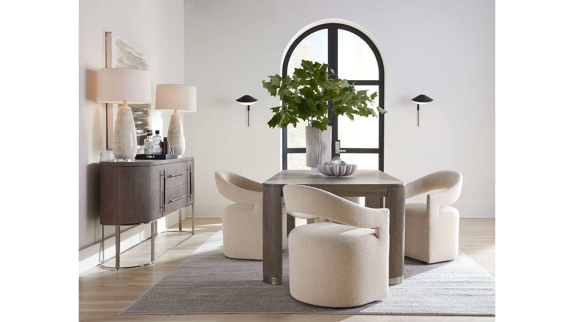 Modern Mood - Upholstered Arm Chair - Beige