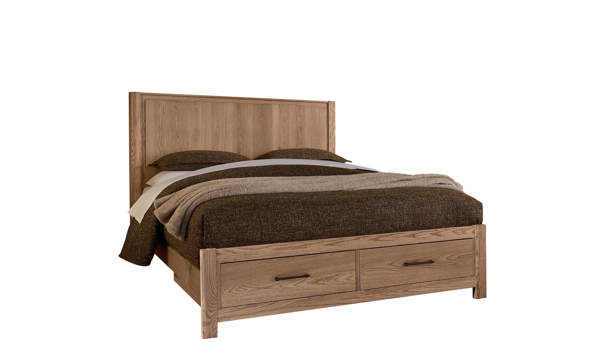 Lodge &amp; Loft - Radius Poster Bed With Footboard Storage