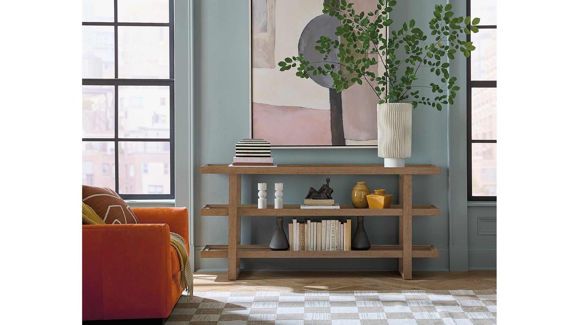 Sonnet - Console Table - Dark Gray