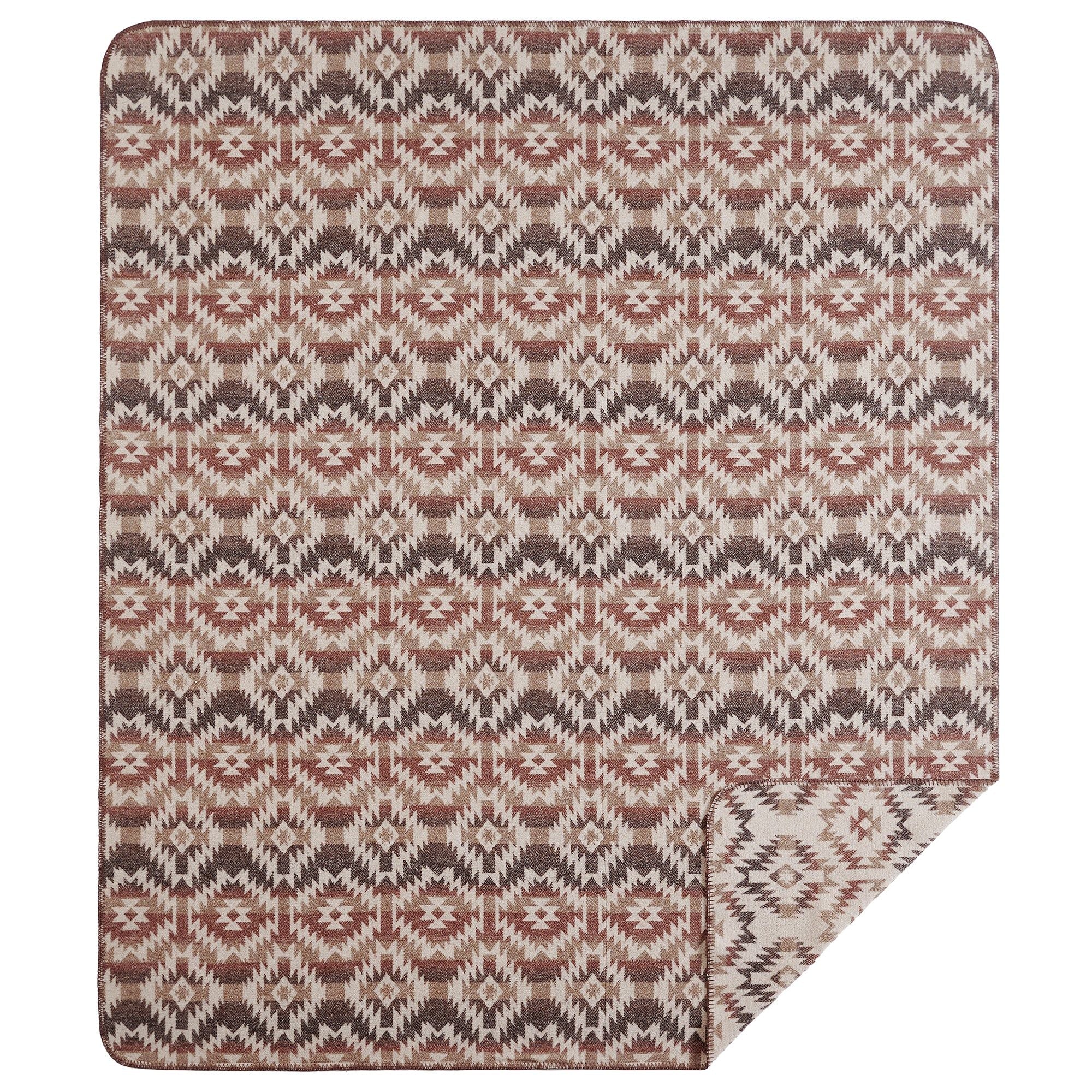 Mesa - Twin Wool Blend Blanket - Multi Color