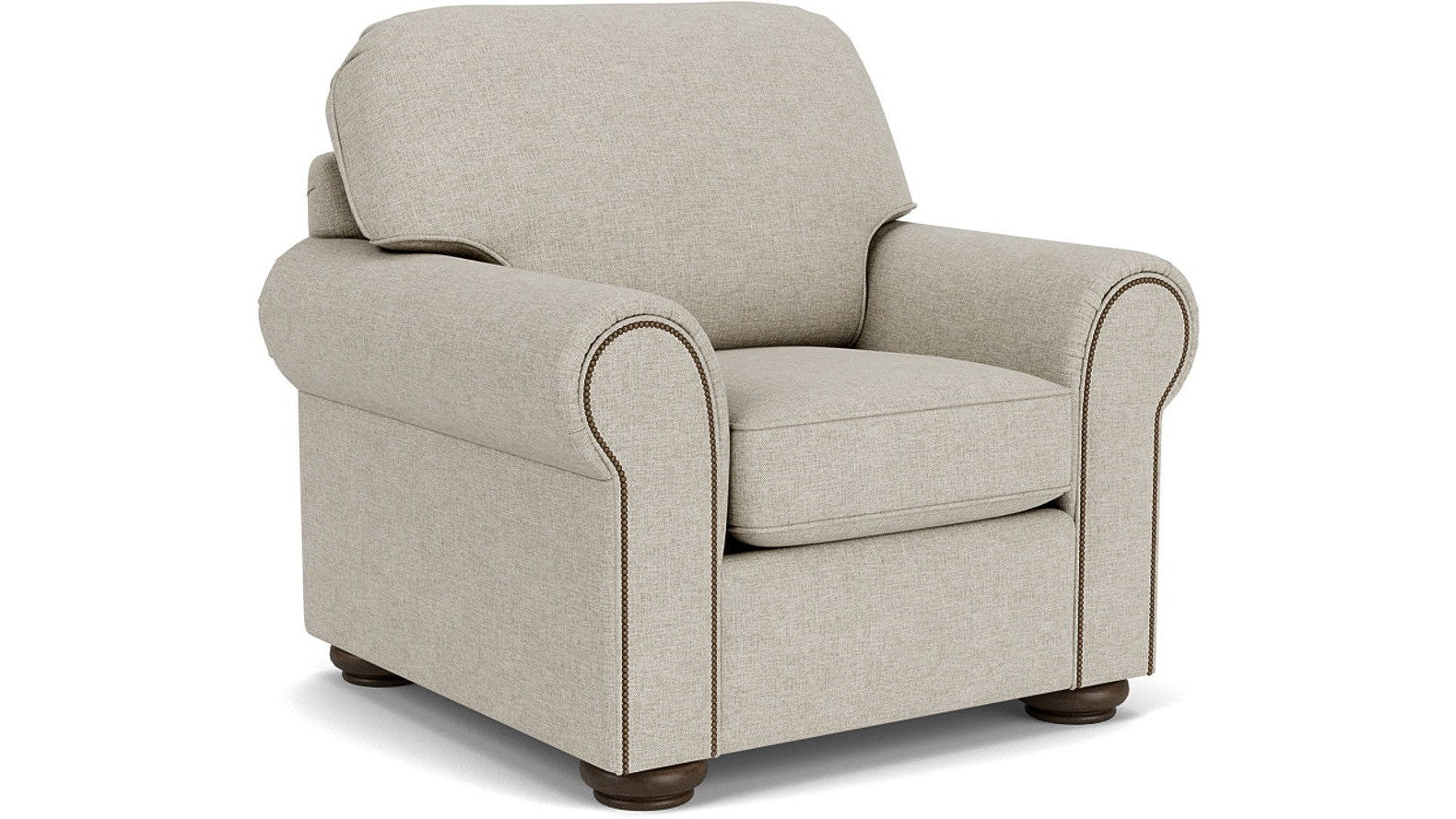 Preston - Fabric Chair With Nailhead Trim