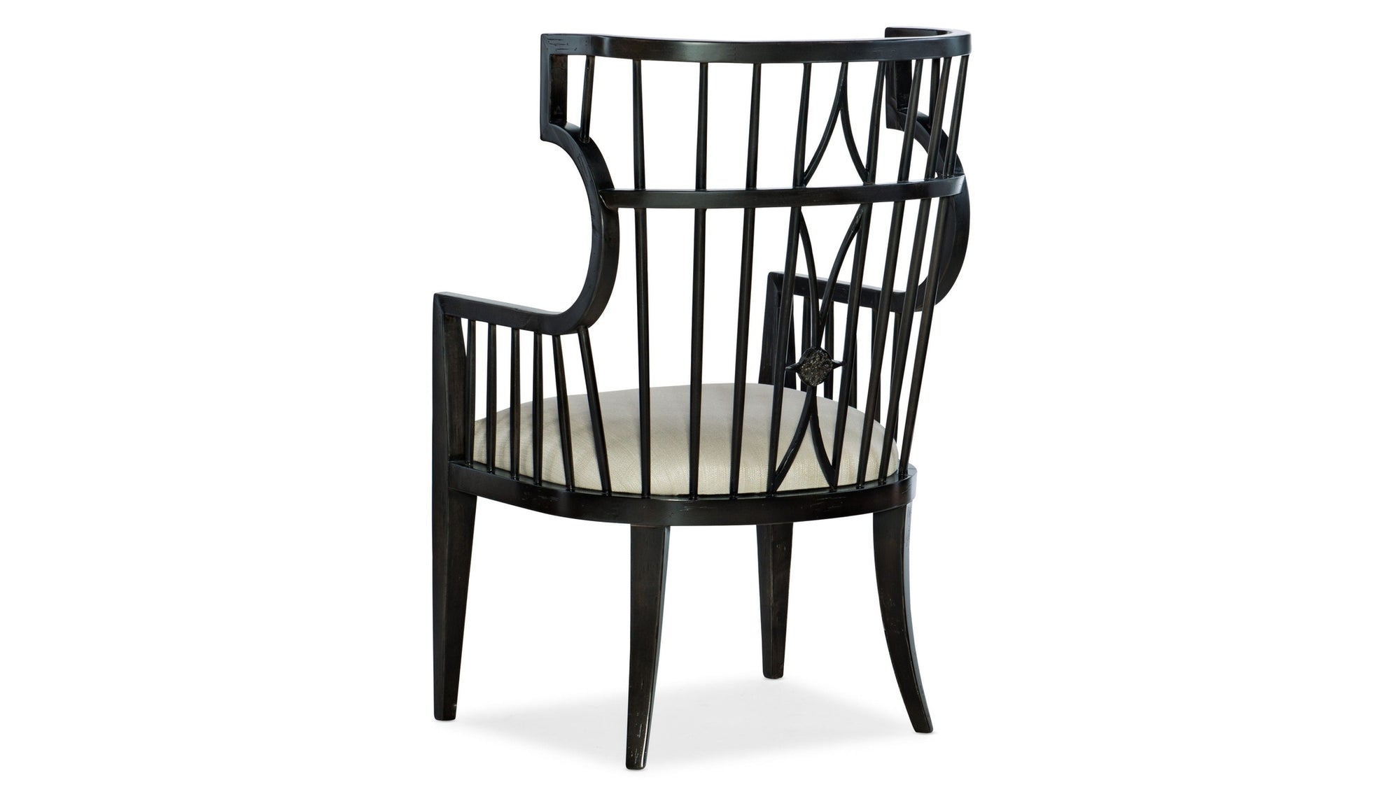 Sanctuary 2 - Couture Host Chair - Beige / Black