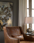 Dazzling - Floral Art - Light Brown