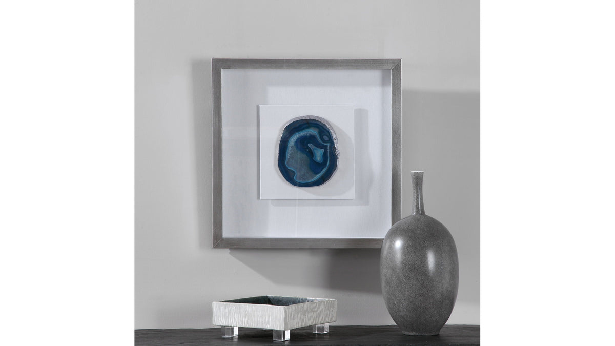 Kalia - Stone Shadow Box - Blue