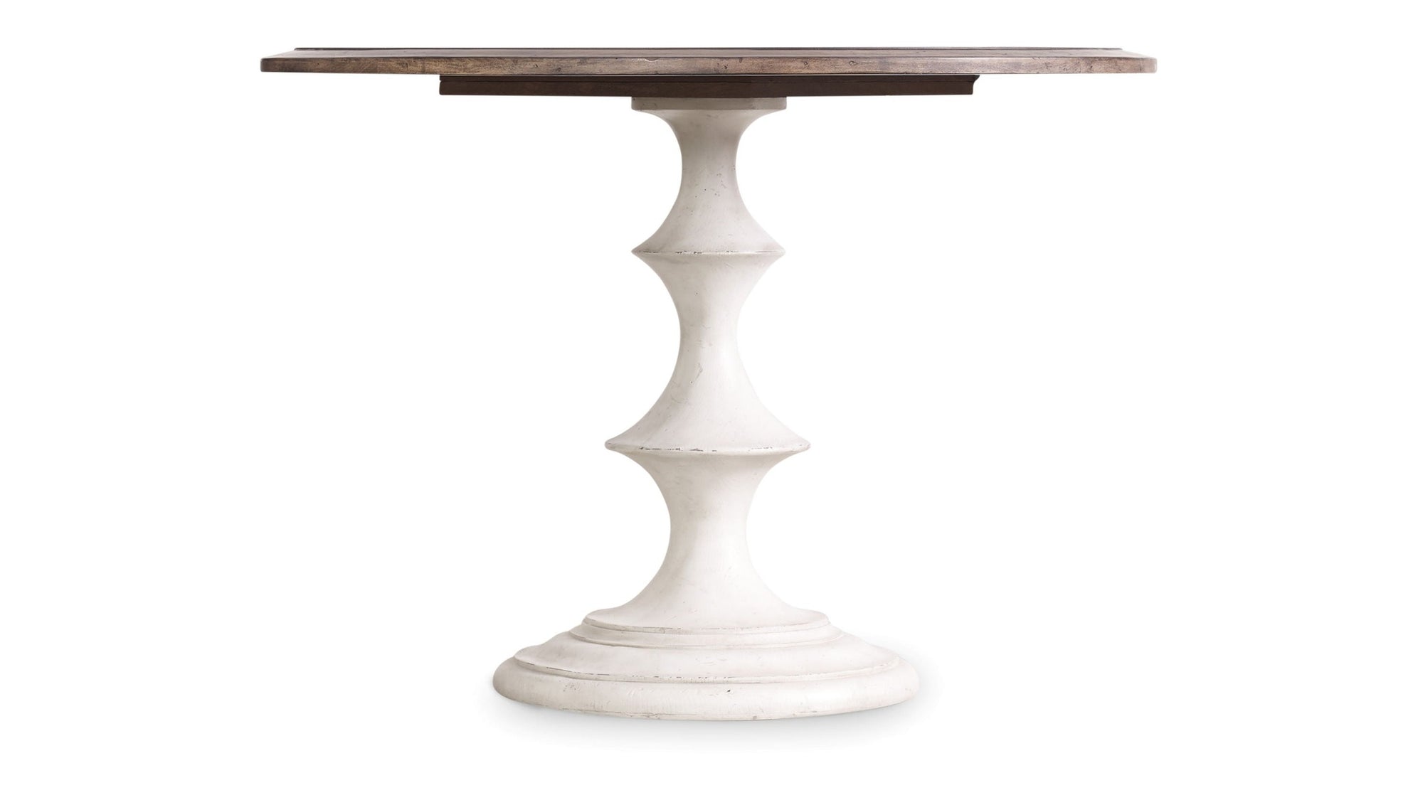 Melange - Brynlee 42" Table - White