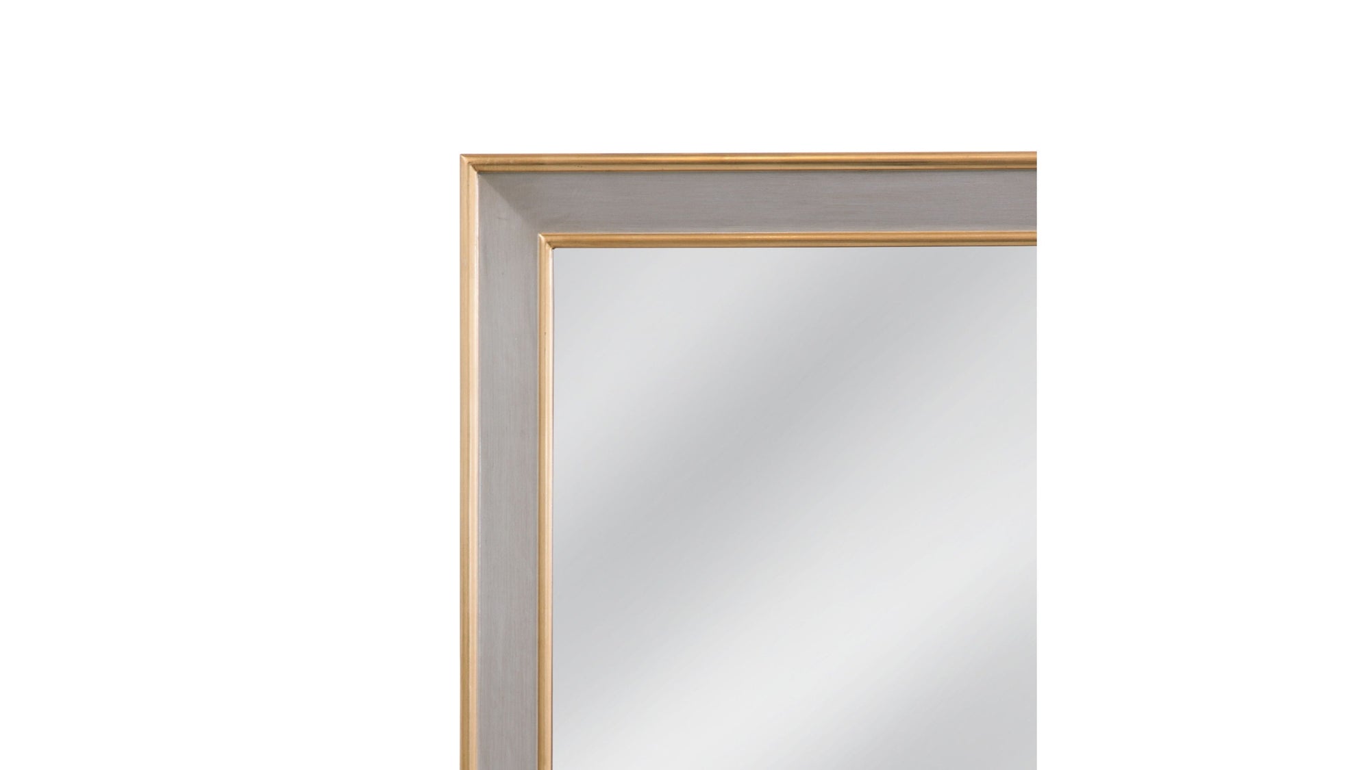Doubled - Wall Mirror - Pearl Silver